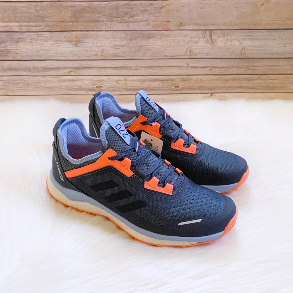 adidas Women's Sneakers - Black and Orange